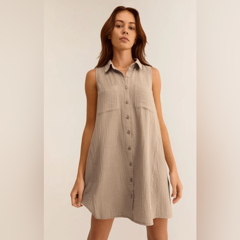 Z Supply Light Gauze Mini Dress